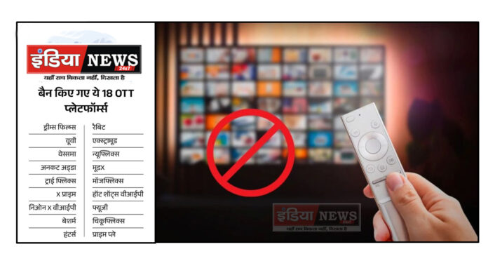 OTT BAN IN INDIA