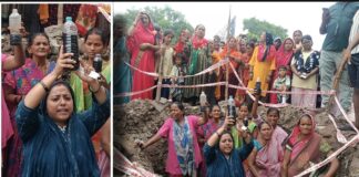नल खोला तो निकला ‘काला पानी’, हज़ारों लोग परेशान, गड्ढे में उतरकर पार्षद बोलीं- ‘जहर जैसा पानी पिला रहे